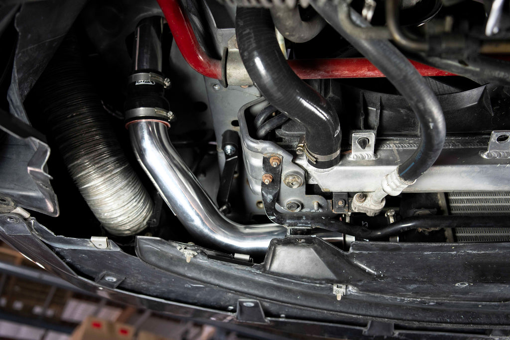 HPS Performance Lower Hot Side and Cold Side Charge Pipe Kit 17-152WB Black - 17-152WB