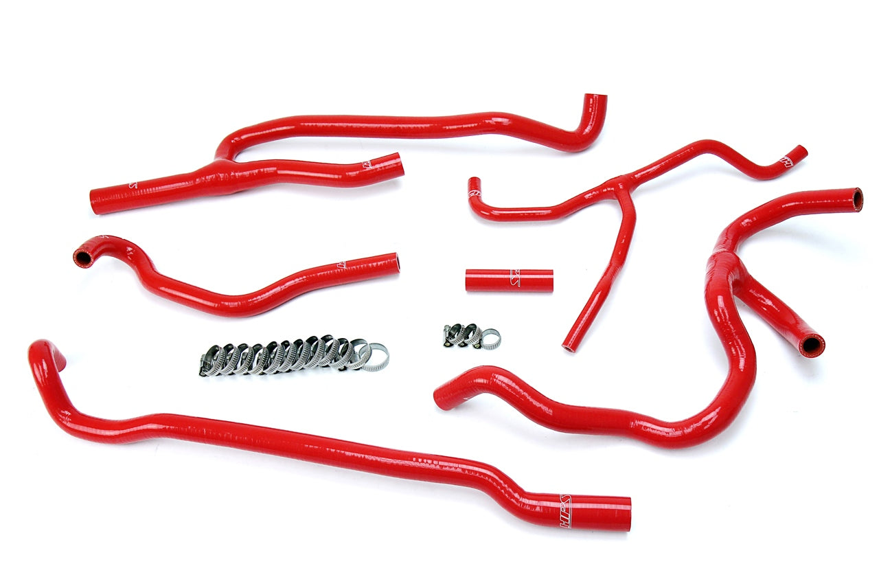 HPS Performance Hps Silicone Heater Coolant Hose Kit 57 1660 Red Red - 57-1660-RED