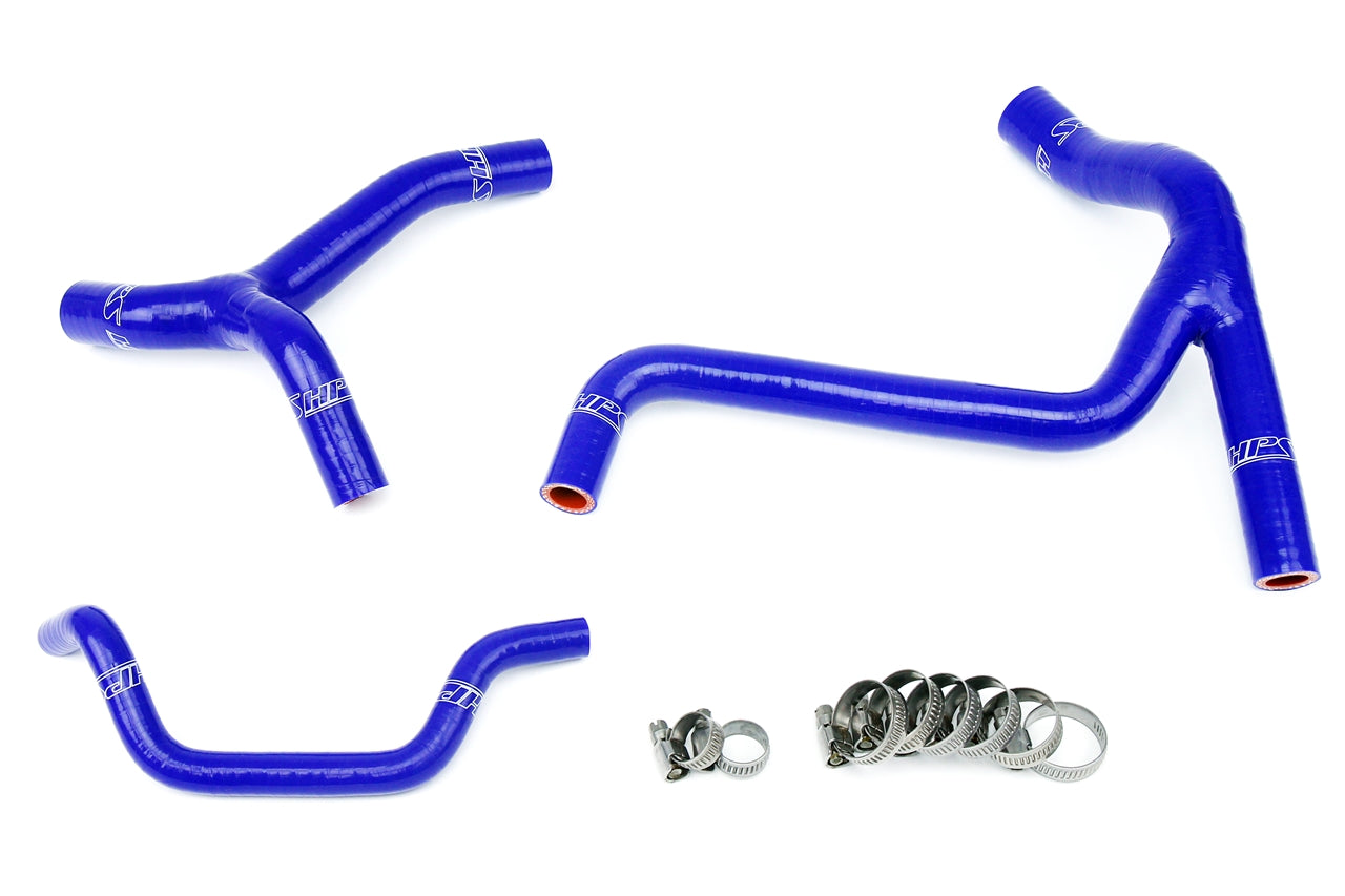 HPS Performance Hps Silicone Radiator Coolant Hose Kit 57 1246 Blue Blue - 57-1246-BLUE