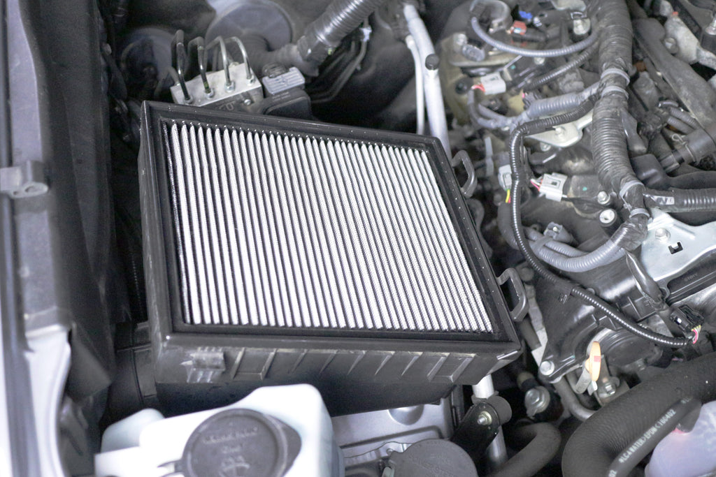 HPS Performance Silicone Air Intake Kit With Panel Filter 827-725WB Black - 827-725WB