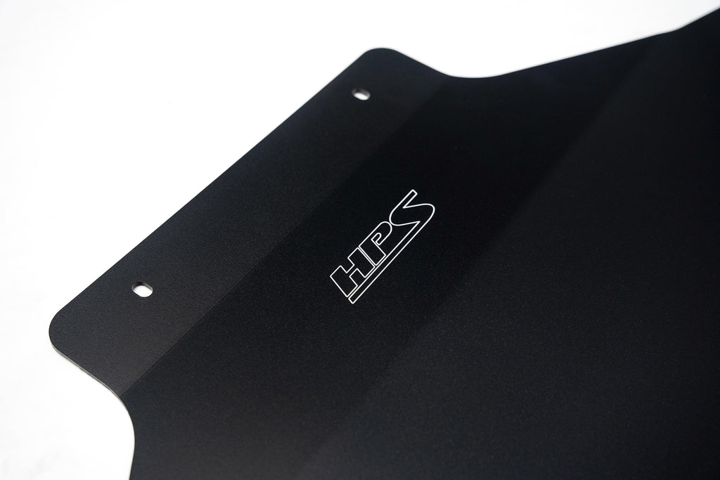 HPS Performance Rear Skid Plate Kit SP-102 Black - SP-102