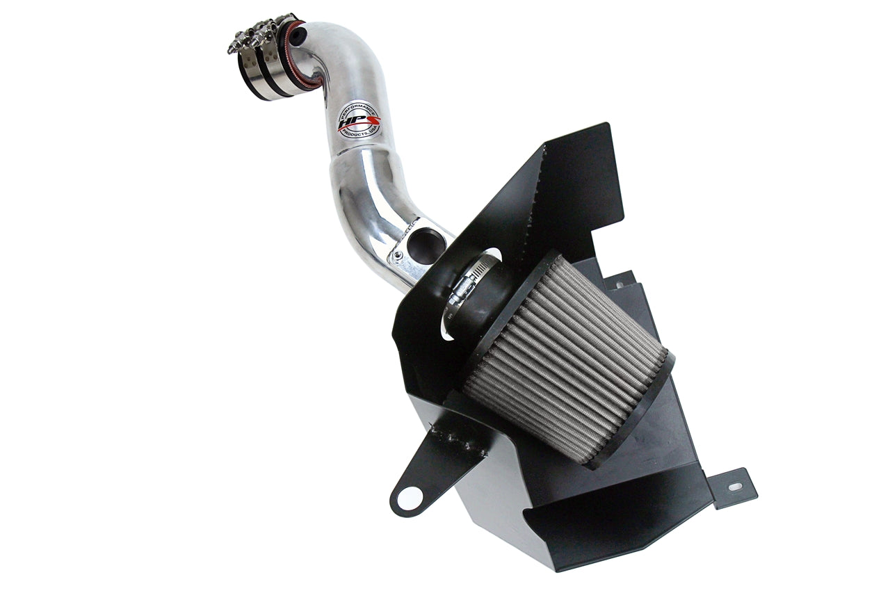 HPS Performance Air Intake Kit With Heat Shield 827-599P Polished - 827-599P