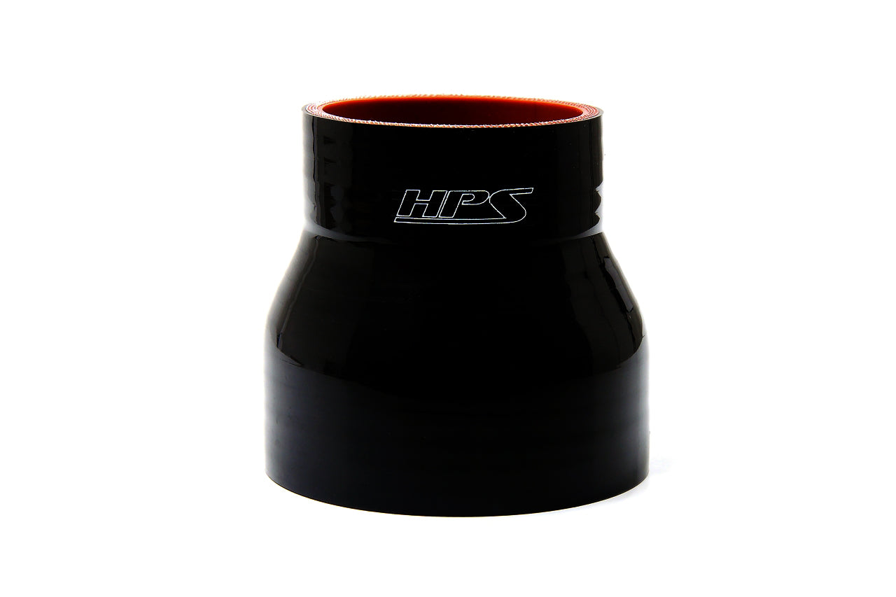 HPS Performance Hps Silicone Reducing Coupler 2 5/8"   3" Id, 3" Length Htsr 262 300 Blk Black - HTSR-262-300-BLK