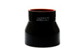HPS Performance Hps Silicone Reducing Coupler 2"   2 1/2" Id, 4" Length Htsr 200 250 L4 Blk Black - HTSR-200-250-L4-BLK