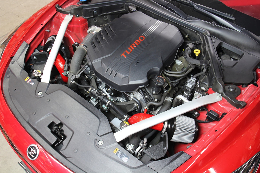 HPS Performance Air Intake Kit With Heat Shield 827-672P Polished - 827-672P