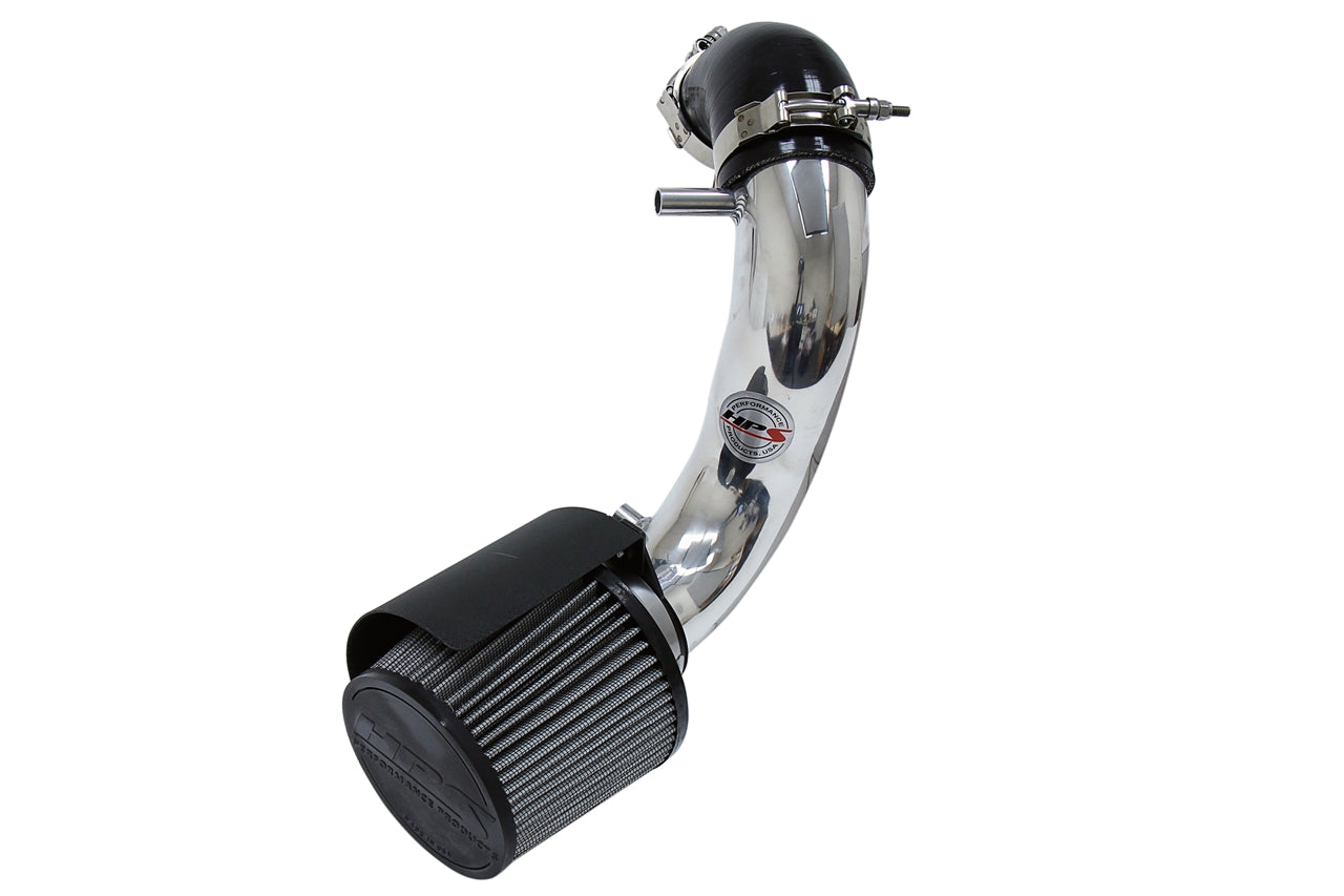 HPS Performance Air Intake Kit With Heat Shield 827-301P Polished - 827-301P