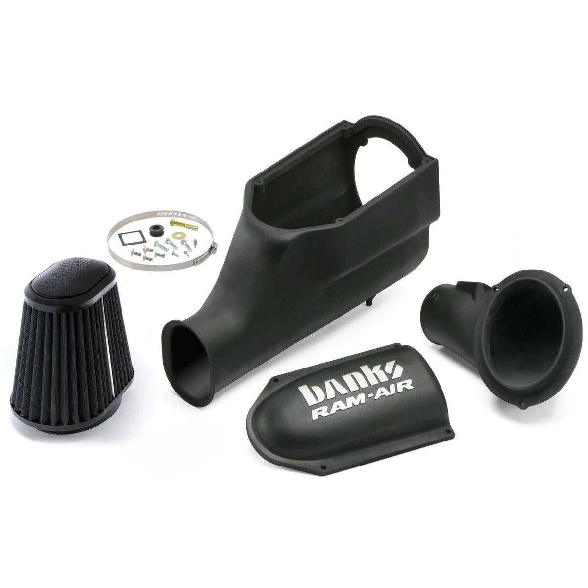 Ram-Air Cold-Air Intake System Dry Filter 03-07 Ford 6.0L - Banks Power - 42155-D