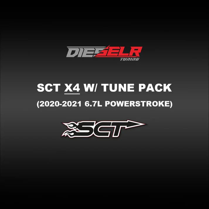 SCT X4 with DIESELR Tune Files (2020-2021 Powerstroke 6.7L)