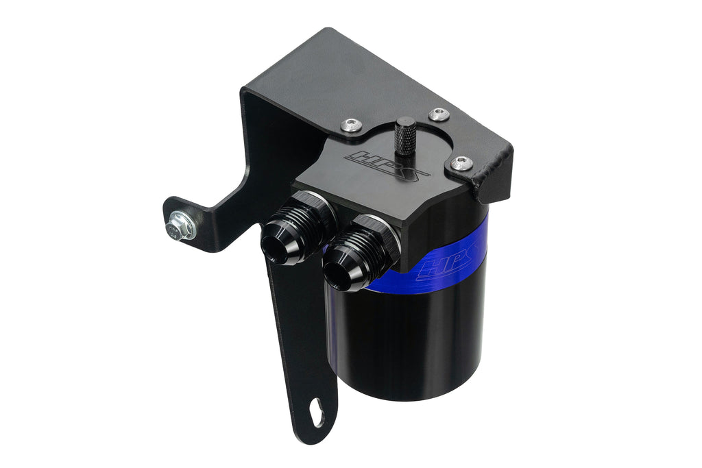 HPS Performance Oil Catch Can Kit 860-009BL, Blue - 860-009BL