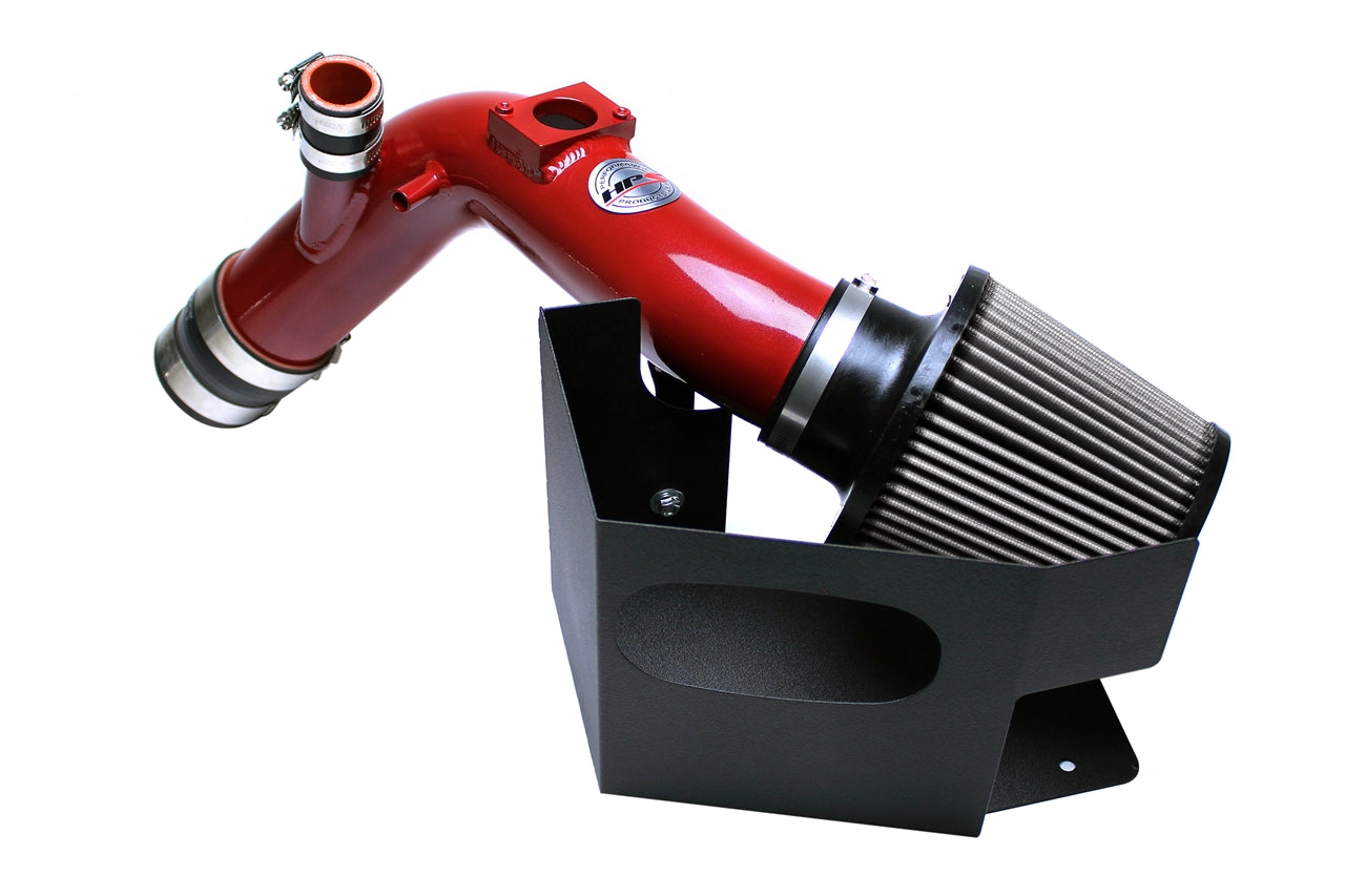 HPS Performance Air Intake Kit With Heat Shield 827-535R Red - 827-535R
