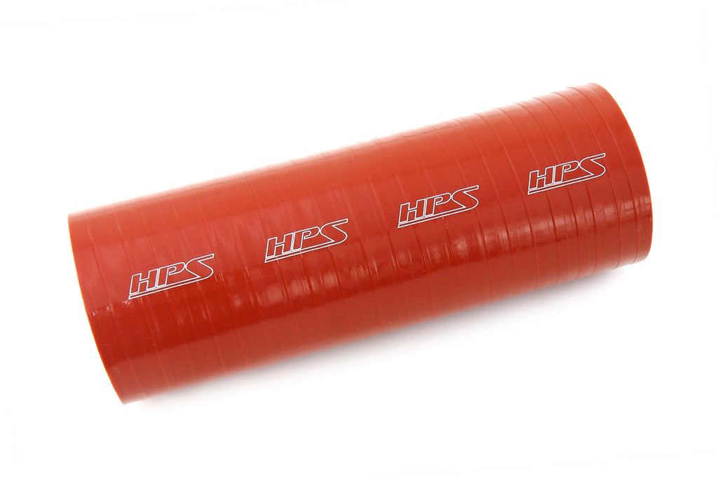 HPS Performance Hps Ultra High Temperature Resistant Silicone Straight Tube 7" Id, 1 Foot Length St 700 Hot Orange - ST-700-HOT