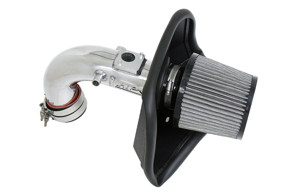 HPS Performance Air Intake Kit With Heat Shield 827-687P Polished - 827-687P