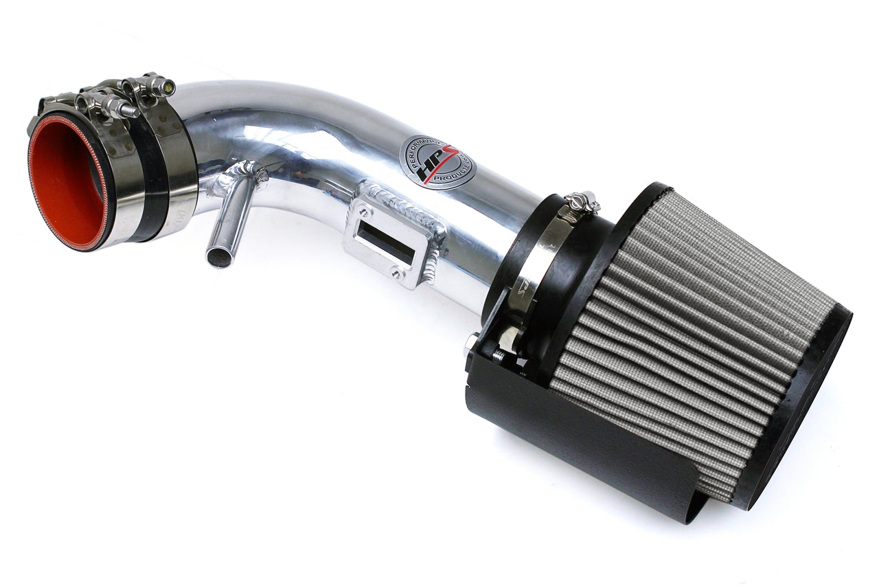 HPS Performance Air Intake Kit With Heat Shield 827-546P Polished - 827-546P