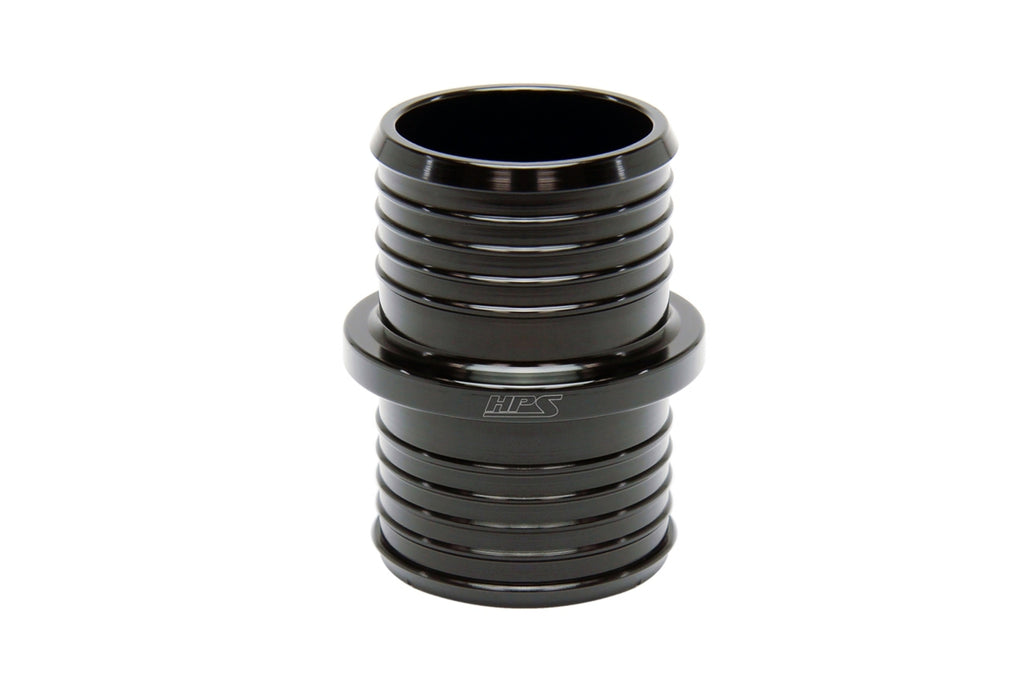 HPS Performance Hps Billet Aluminum Hose Union 1/2" Od Ahu 050 Blk Black - AHU-050-BLK