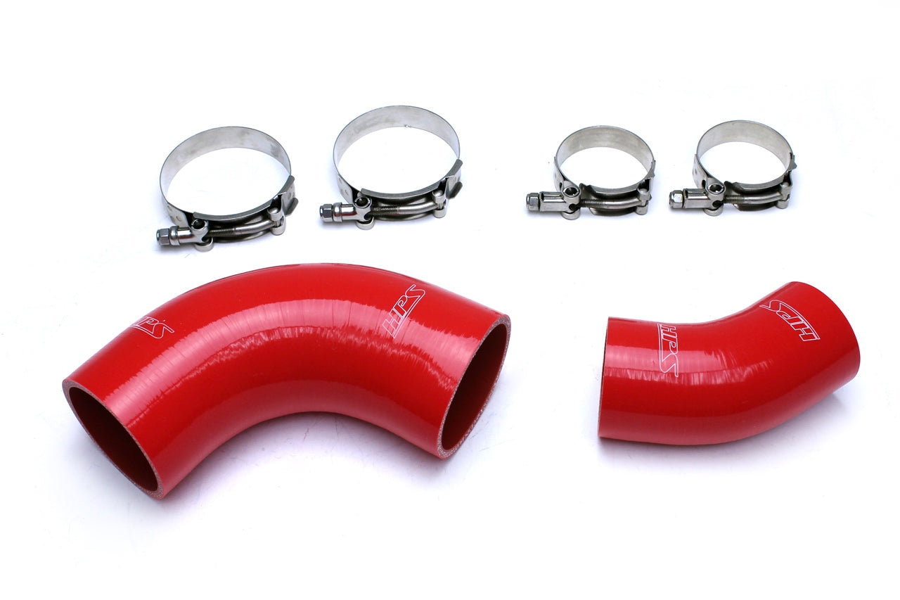 HPS Performance Hps Silicone Intercooler Hose Kit 57 1486 Red Red - 57-1486-RED