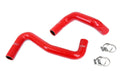 HPS Performance Hps Silicone Radiator Coolant Hose Kit 57 2058 Red Red - 57-2058-RED