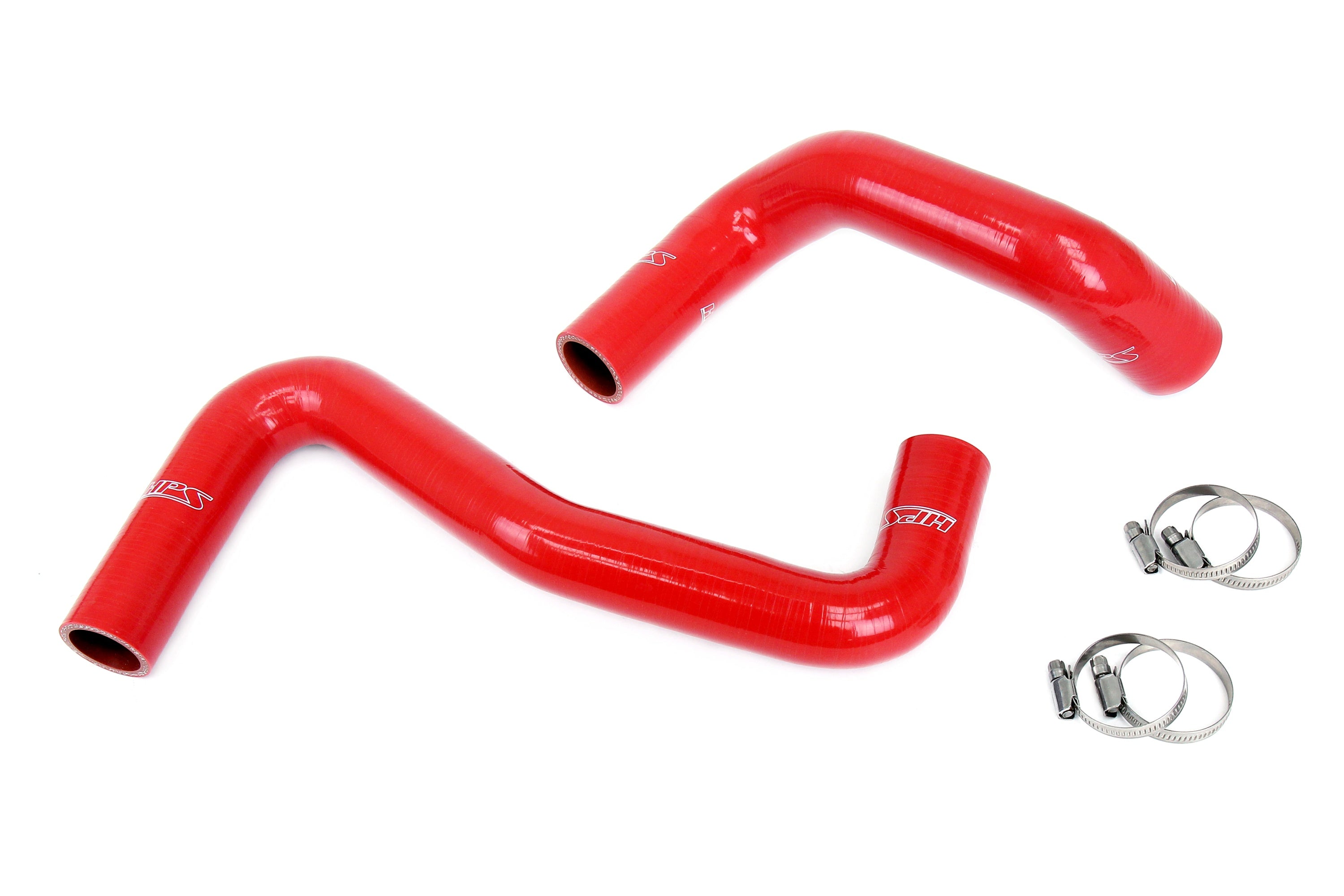 HPS Performance Hps Silicone Radiator Coolant Hose Kit 57 2058 Red Red - 57-2058-RED