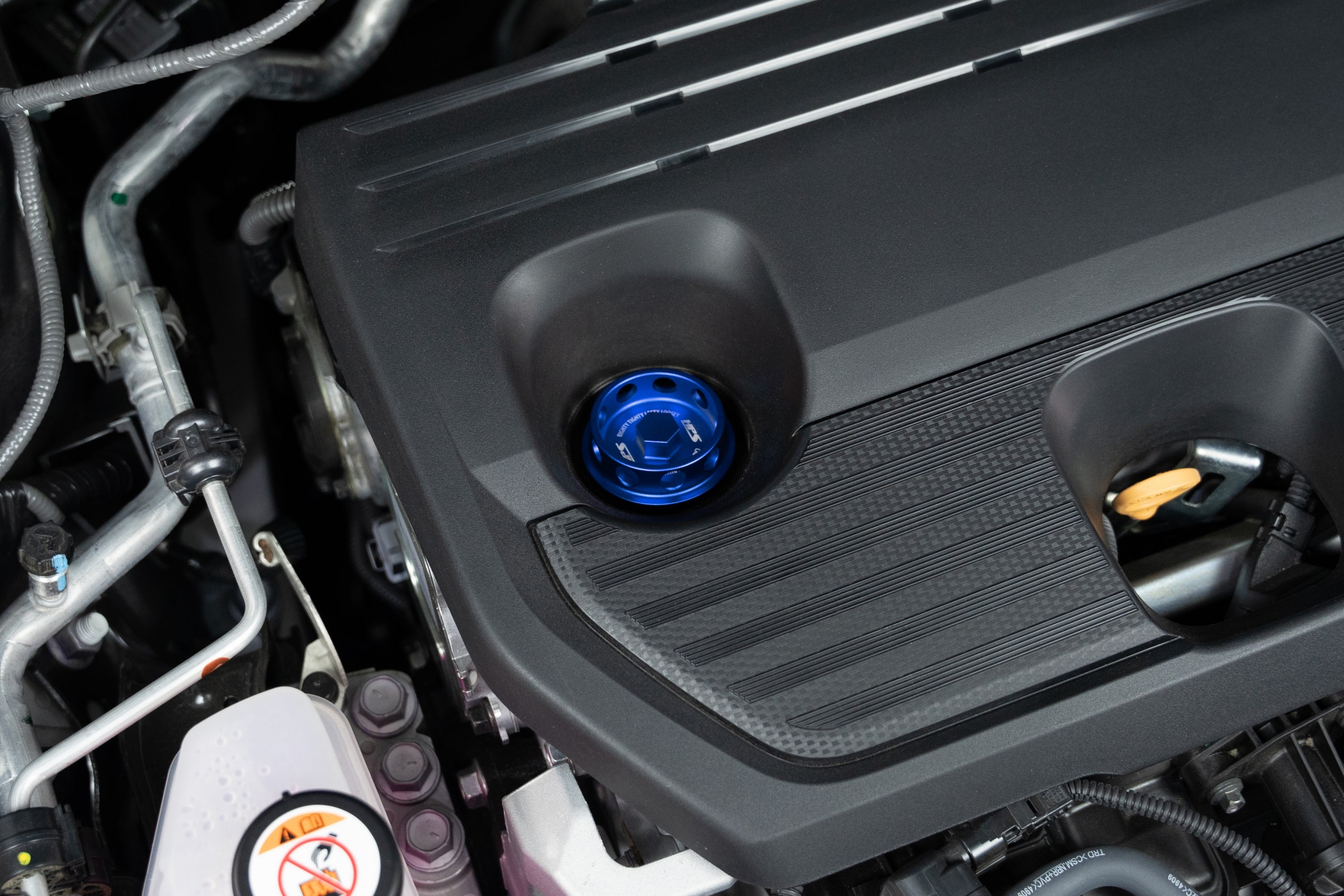 HPS Performance Anodized Billet Aluminum Engine Oil Cap 5269-105BL Blue - 5269-105BL