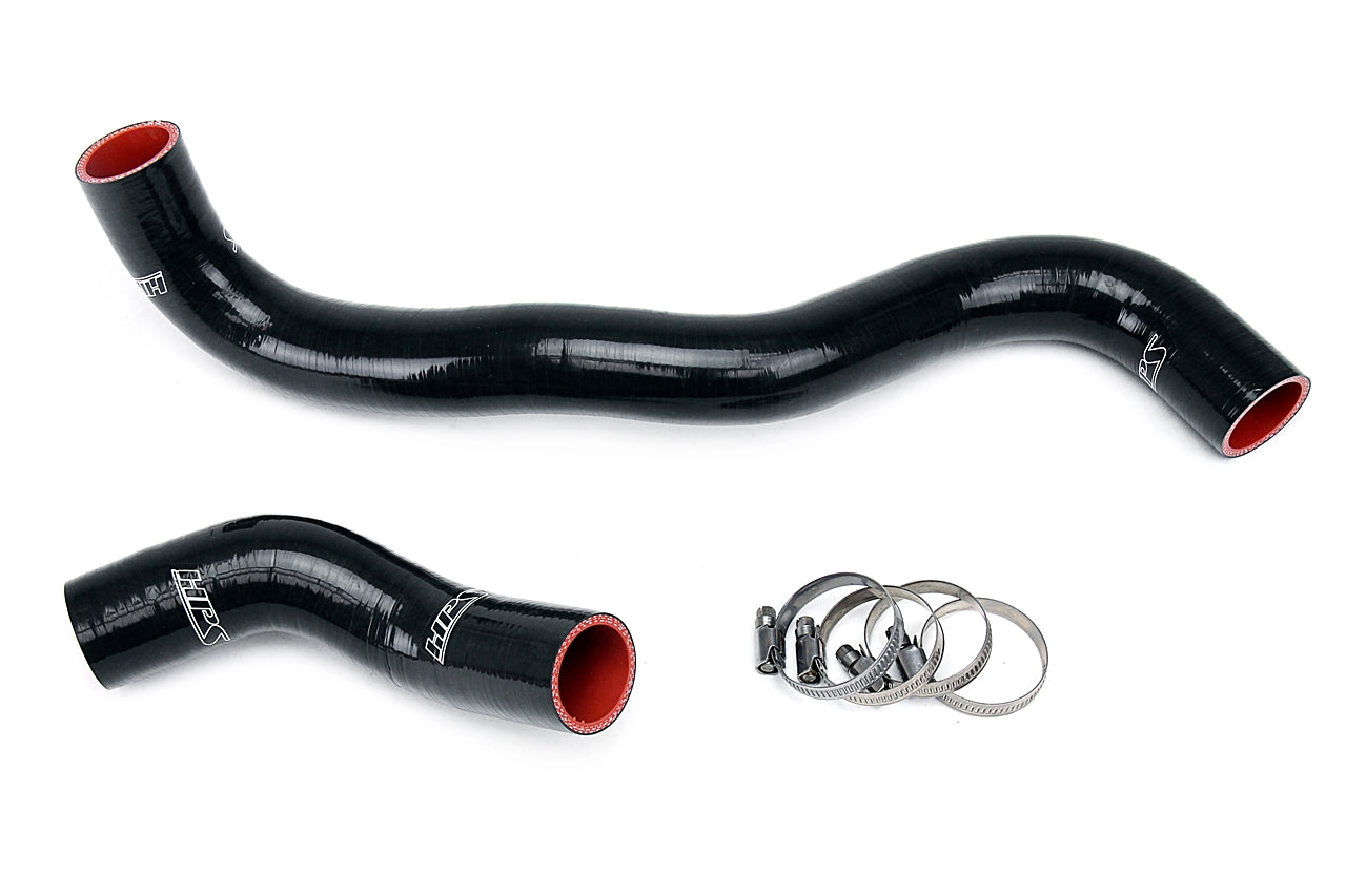 HPS Performance Hps Silicone Radiator Coolant Hose Kit 57 1267 Blk Black - 57-1267-BLK