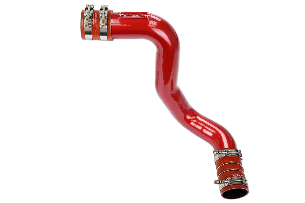 HPS Performance Cold Side Charge Pipe Kit with Orange Boots 17-142R Red - 17-172R