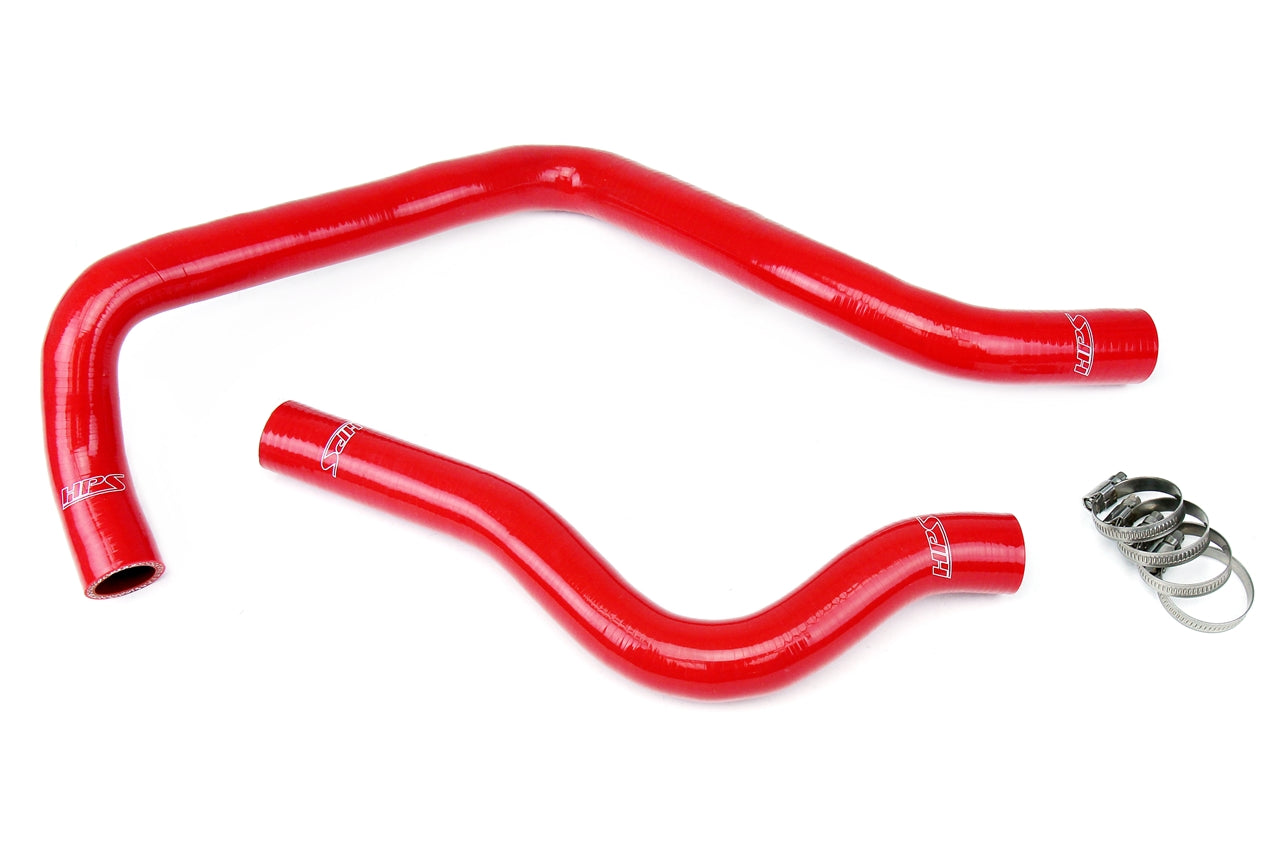 HPS Performance Hps Silicone Radiator Coolant Hose Kit 57 1207 Red Red - 57-1207-RED
