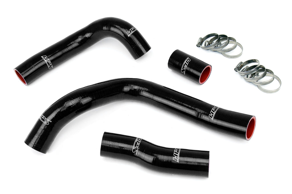 HPS Performance Hps Silicone Radiator Coolant Hose Kit 57 1829 Blk Black - 57-1829-BLK