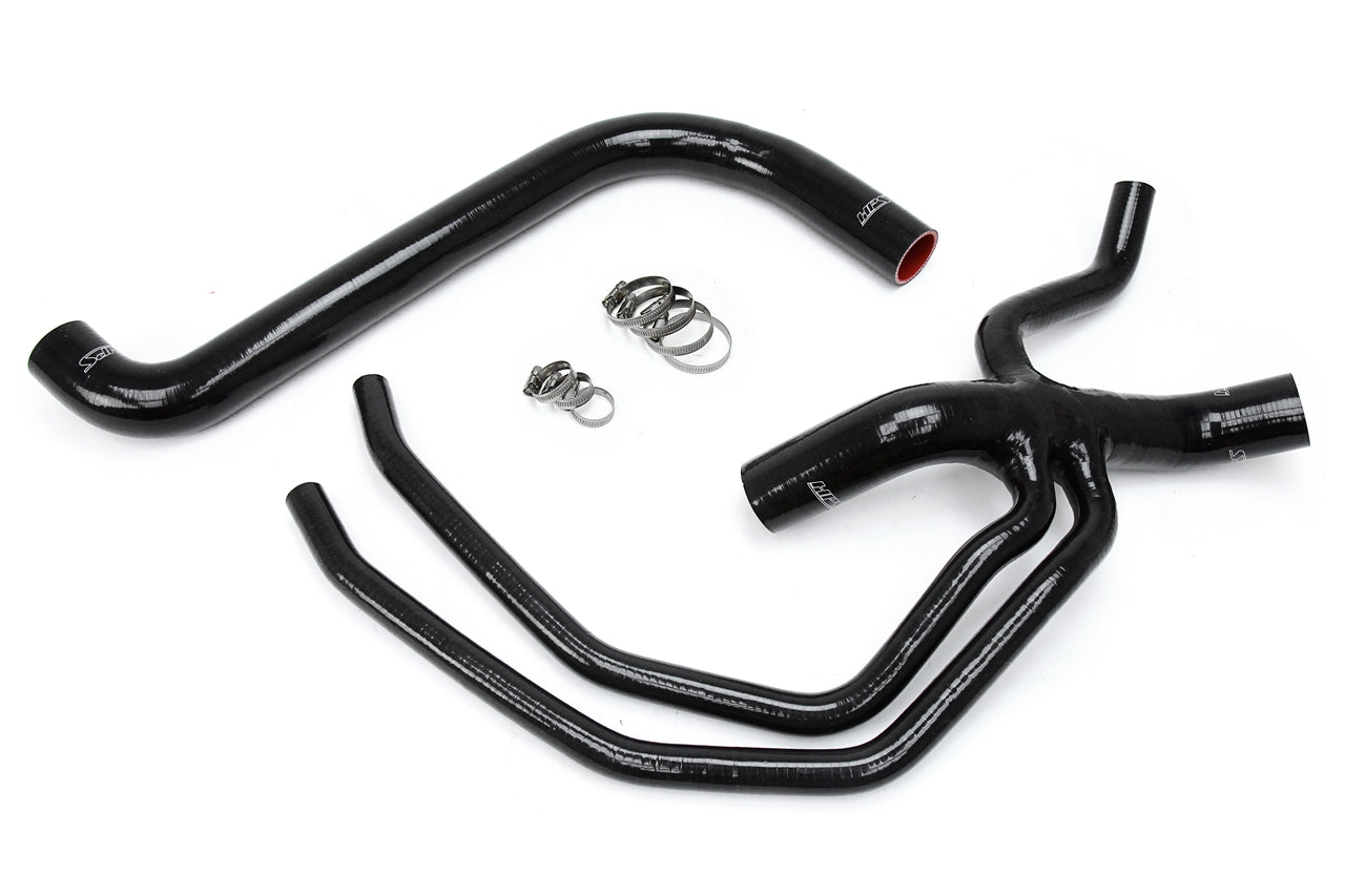 HPS Performance Hps Silicone Radiator Coolant Hose Kit 57 1673 Blk Black - 57-1673-BLK