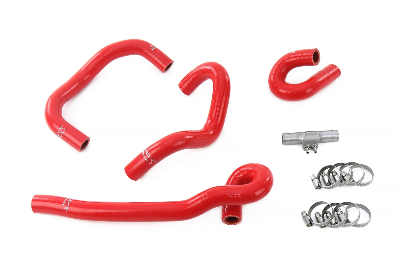 HPS Performance Hps Silicone Heater Coolant Hose Kit 57 2093 Red Red - 57-2093-RED
