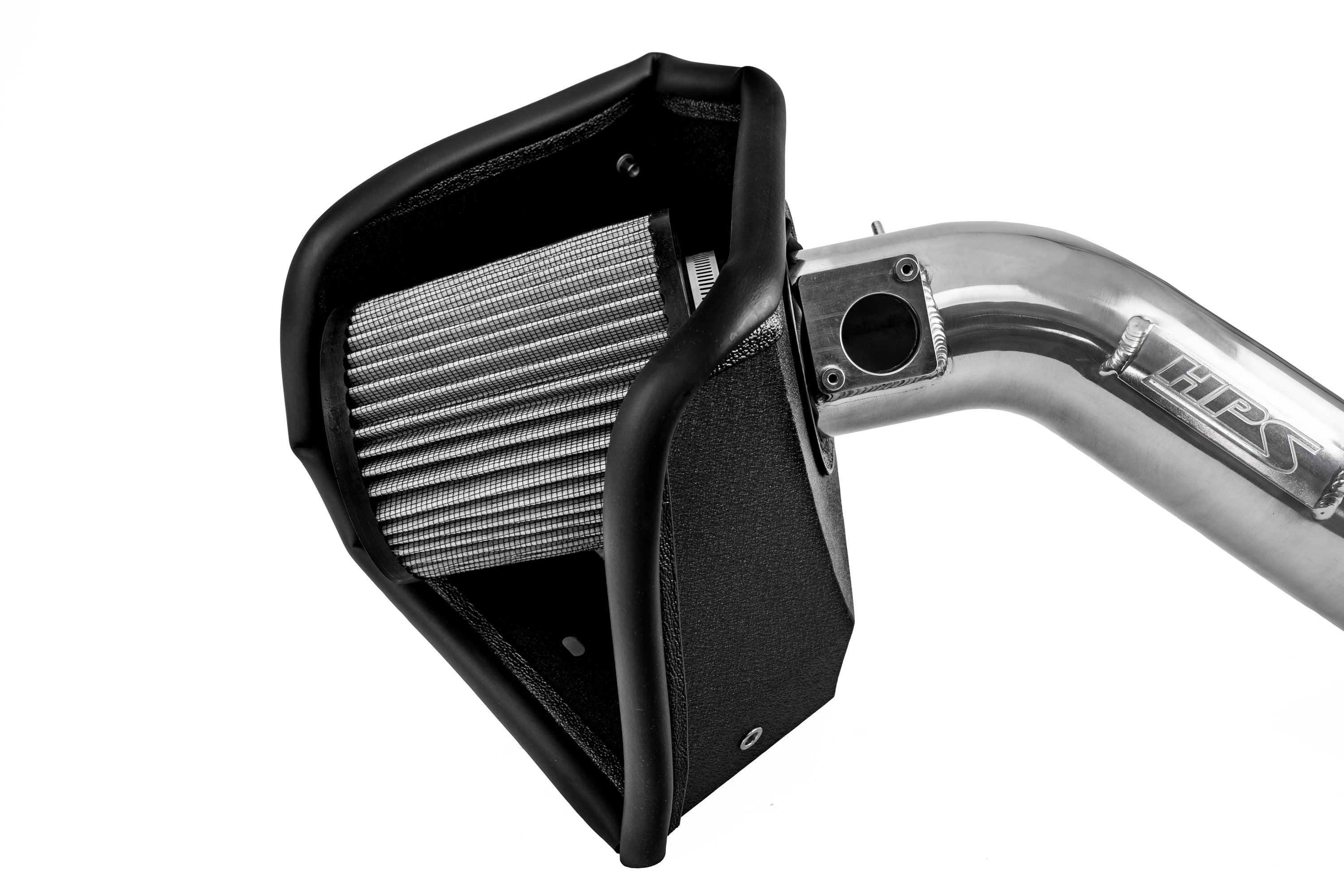 HPS Performance Air Intake Kit With Heat Shield 827-692P Polished - 827-692P