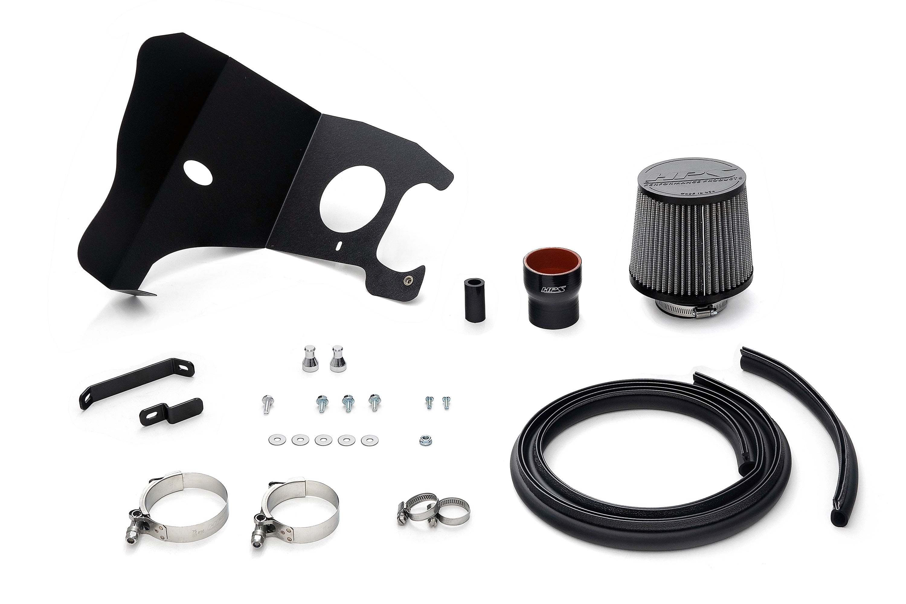 HPS Performance Air Intake Kit 827-709P Polished - 827-709P