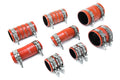 HPS Performance Hps Silicone Intercooler Boot Kit 57 1672 Orange - 57-1672