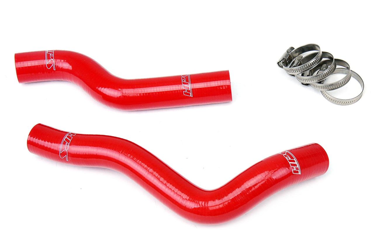 HPS Performance Hps Silicone Radiator Coolant Hose Kit 57 1229 Red Red - 57-1229-RED