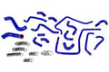 HPS Performance Hps Silicone Radiator, Heater, And Ancillary Coolant Hose Kit 57 1812 Blue Blue - 57-1812-BLUE