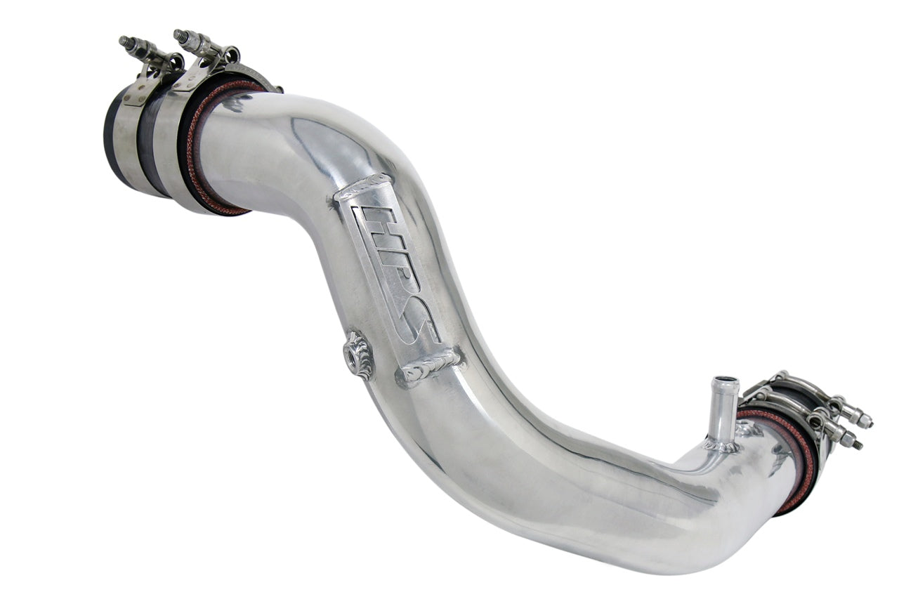 HPS Performance Hot Side Charge Pipe Kit 17-122P Polished - 17-122P