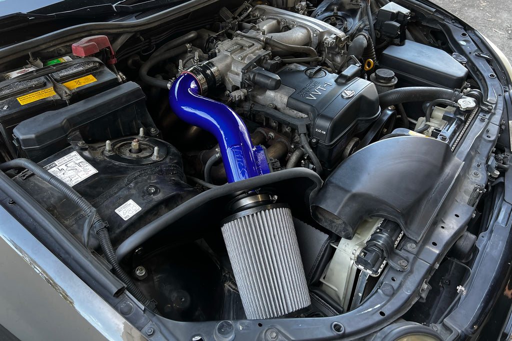 HPS Performance Air Intake Kit With Heat Shield 827-705P Polished - 827-705P