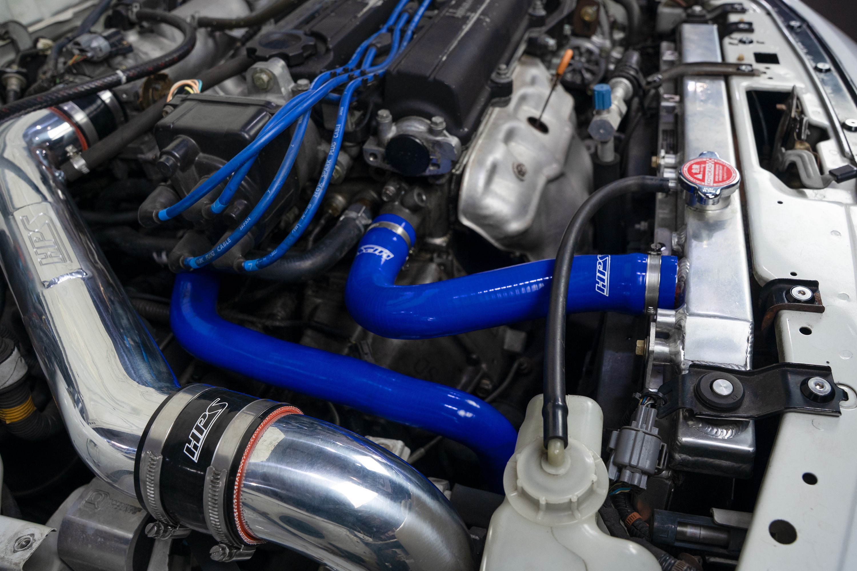 HPS Performance Hps Silicone Radiator Coolant Hose Kit 57 1003 Blue Blue - 57-1003-BLUE