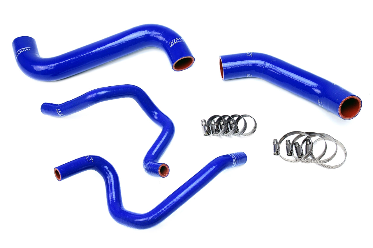 HPS Performance Hps Silicone Radiator And Heater Coolant Hose Kit 57 1732 Blue Blue - 57-1732-BLUE