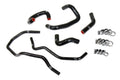 HPS Performance Hps Silicone Heater And Throttle Body Coolant Hose Kit 57 2014 Blk Black - 57-2014-BLK