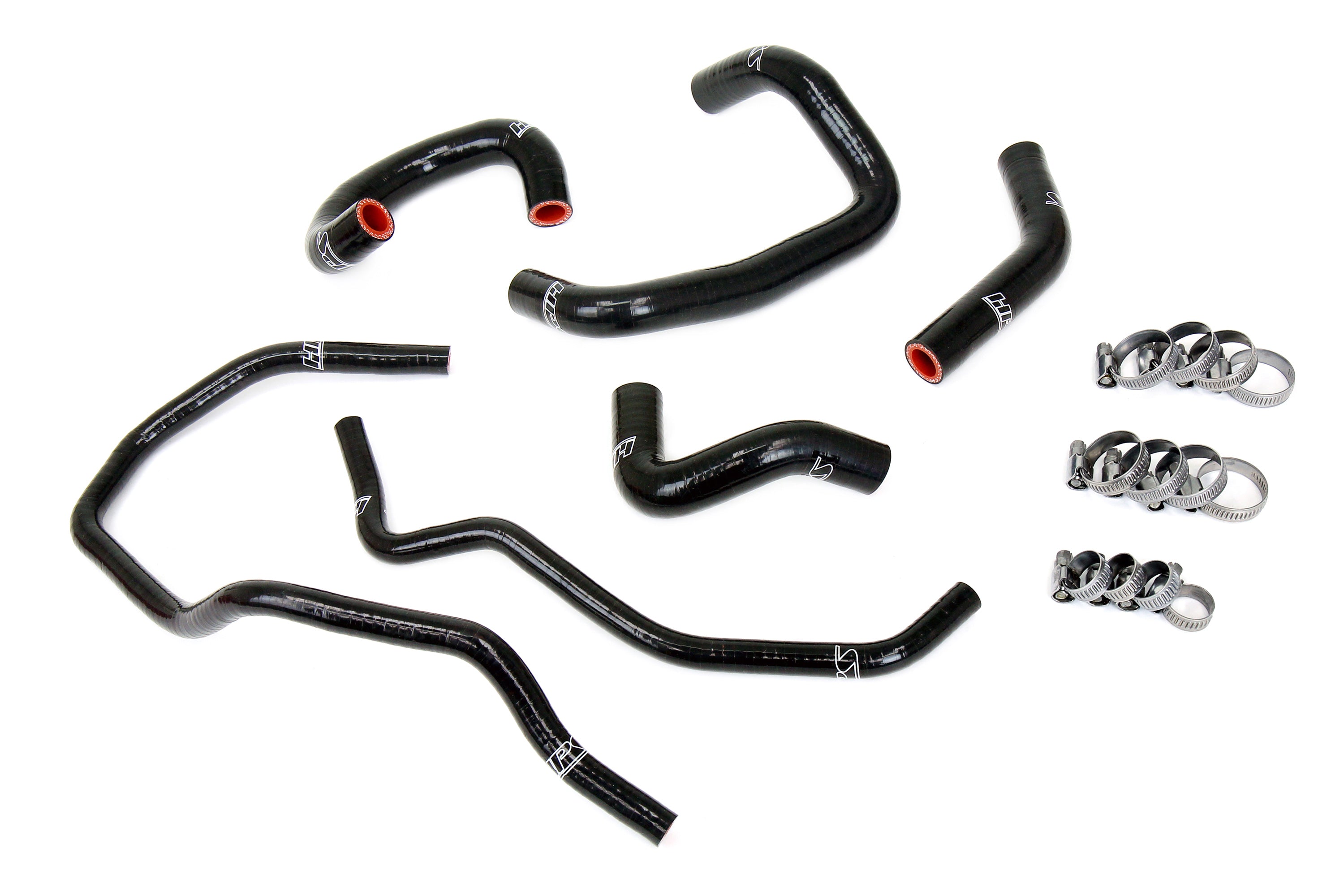 HPS Performance Hps Silicone Heater And Throttle Body Coolant Hose Kit 57 2014 Blk Black - 57-2014-BLK