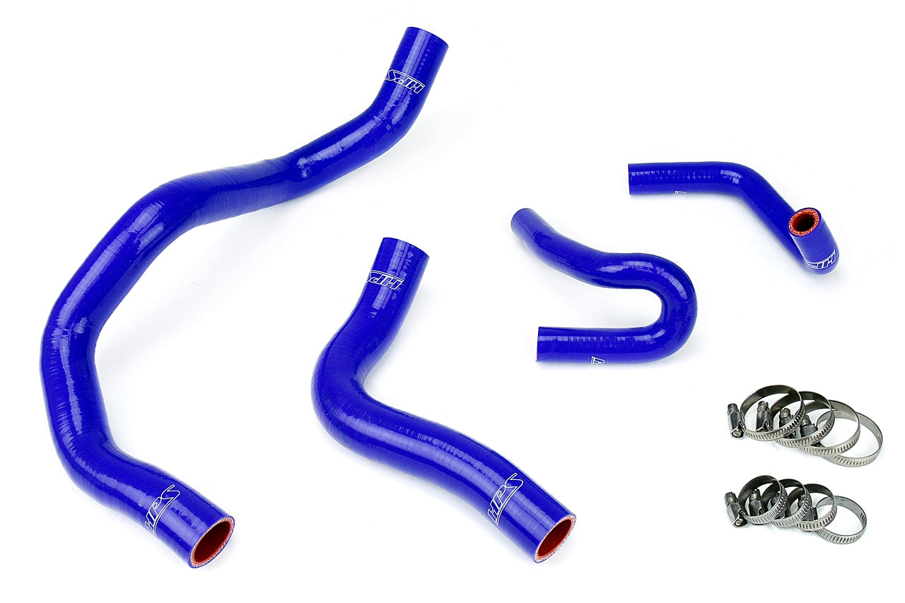 HPS Performance Hps Silicone Radiator And Heater Coolant Hose Kit 57 1413 Blue Blue - 57-1413-BLUE