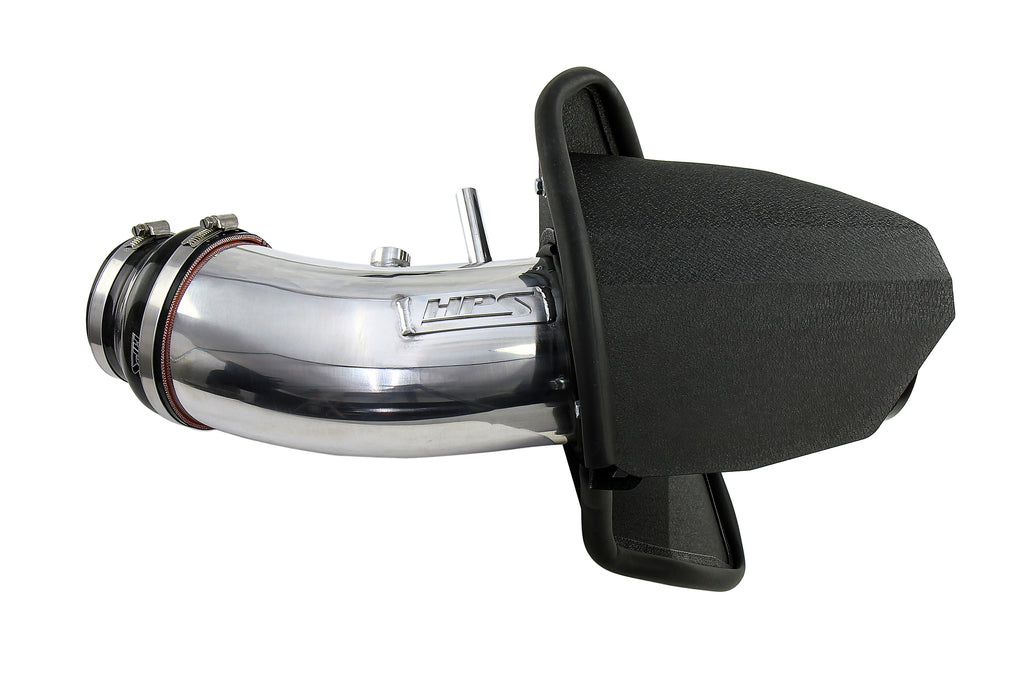 HPS Performance Air Intake Kit With Heat Shield 827-681P Polished - 827-681P