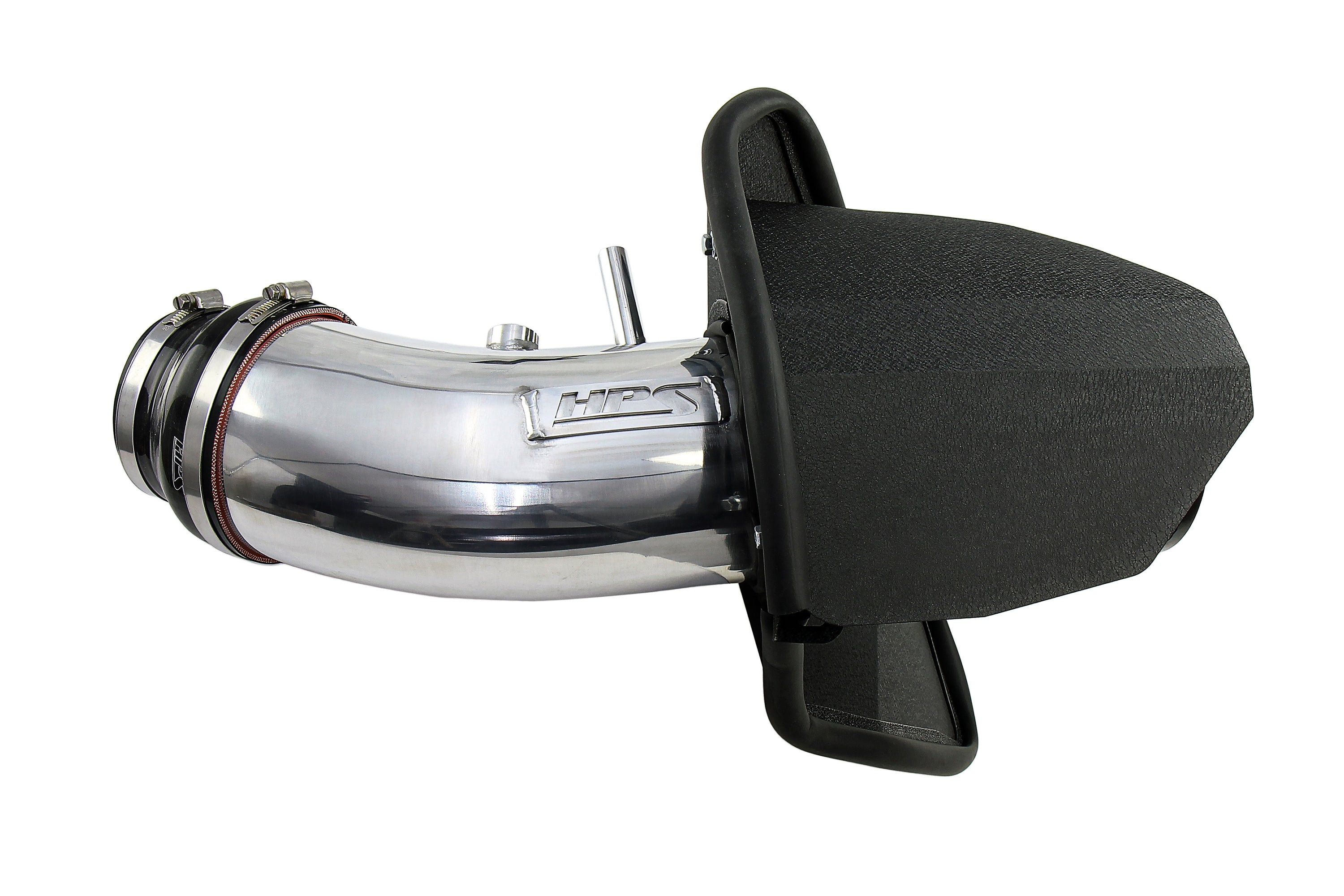 HPS Performance Air Intake Kit With Heat Shield 827-681P Polished - 827-681P