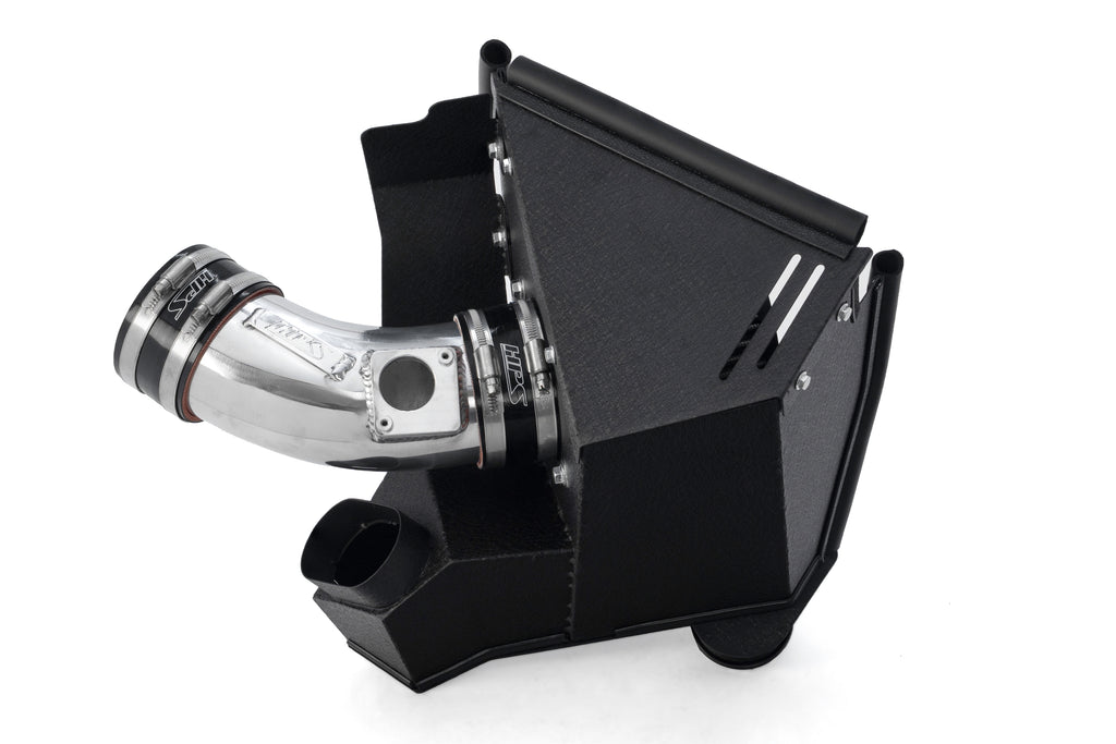 HPS Performance Air Intake Kit With Heat Shield 827-783P Polished - 827-783P