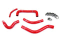 HPS Performance Hps Silicone Radiator Coolant Hose Kit 57 1258 Red Red - 57-1258-RED