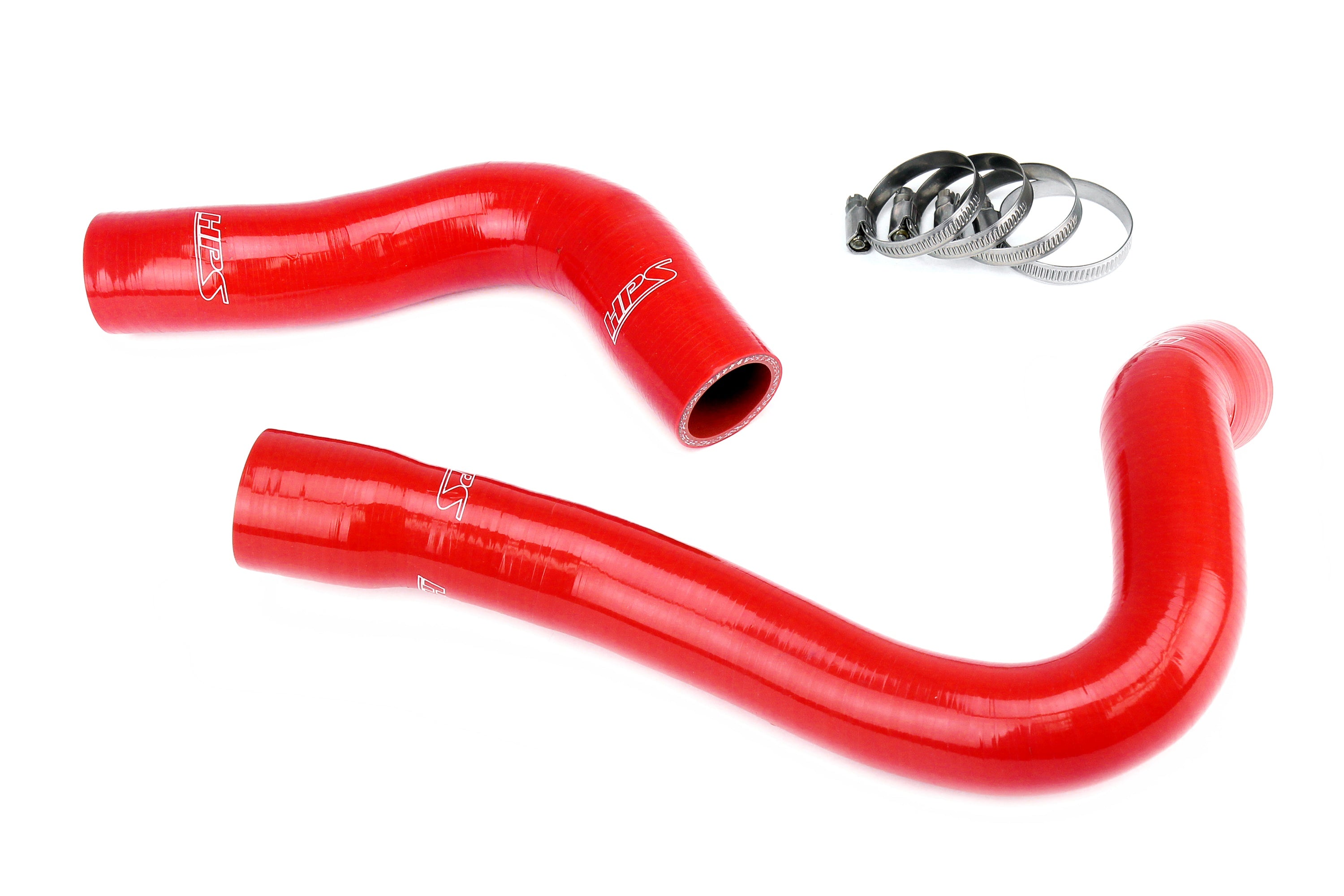 HPS Performance Hps Silicone Radiator Coolant Hose Kit 57 2026 Red Red - 57-2026-RED