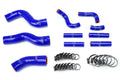 HPS Performance Hps Silicone Radiator And Heater Coolant Hose Kit 57 1441 Blue Blue - 57-1441-BLUE