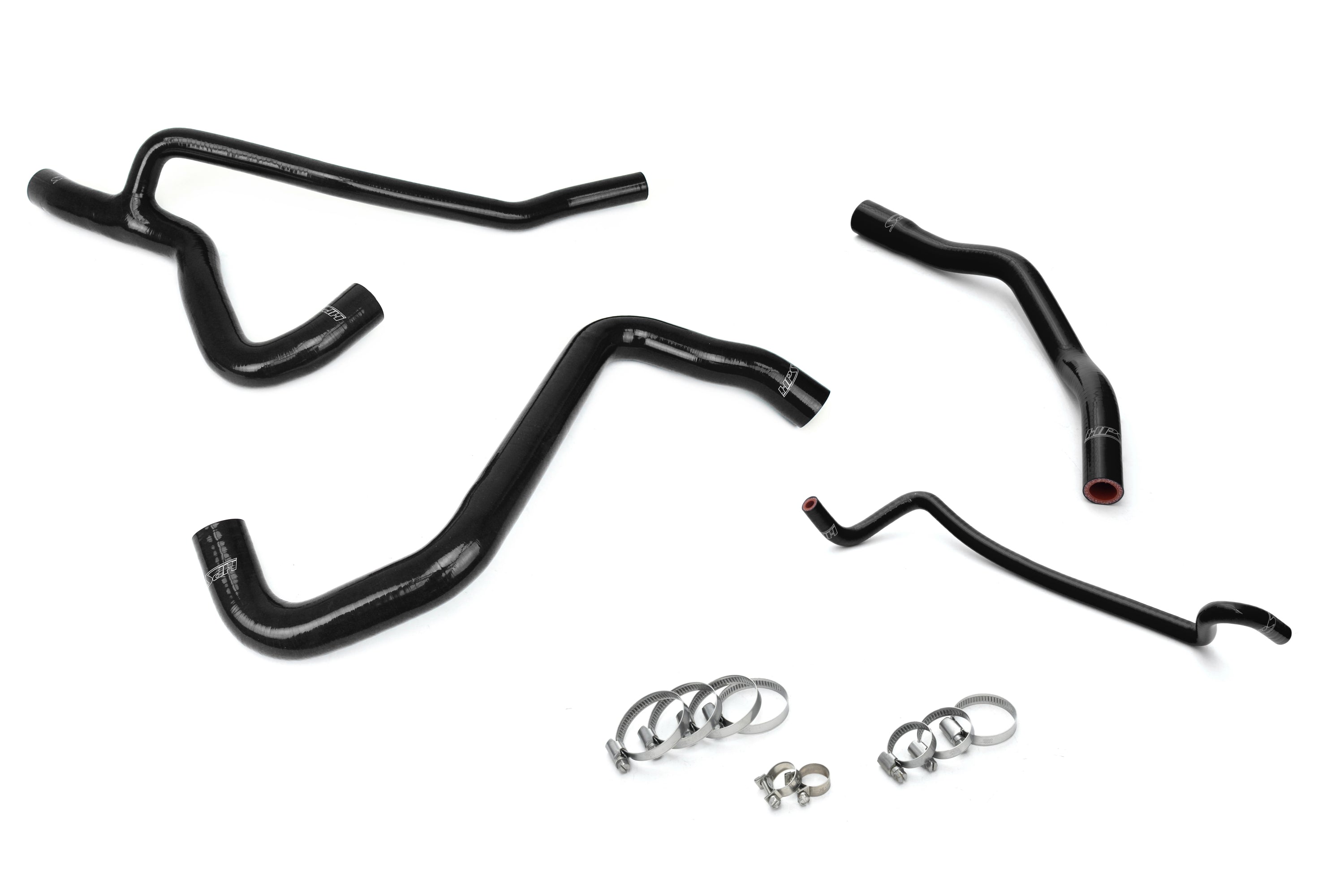 HPS Performance Hps Silicone Radiator Coolant Hose Kit 57 1014 Blk Black - 57-1014-BLK