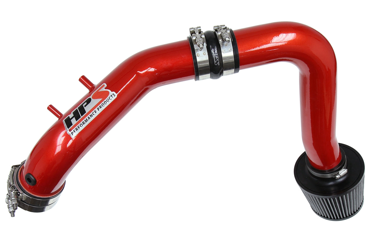 HPS Performance Cold Air Intake Kit 837-122R Red - 837-122R