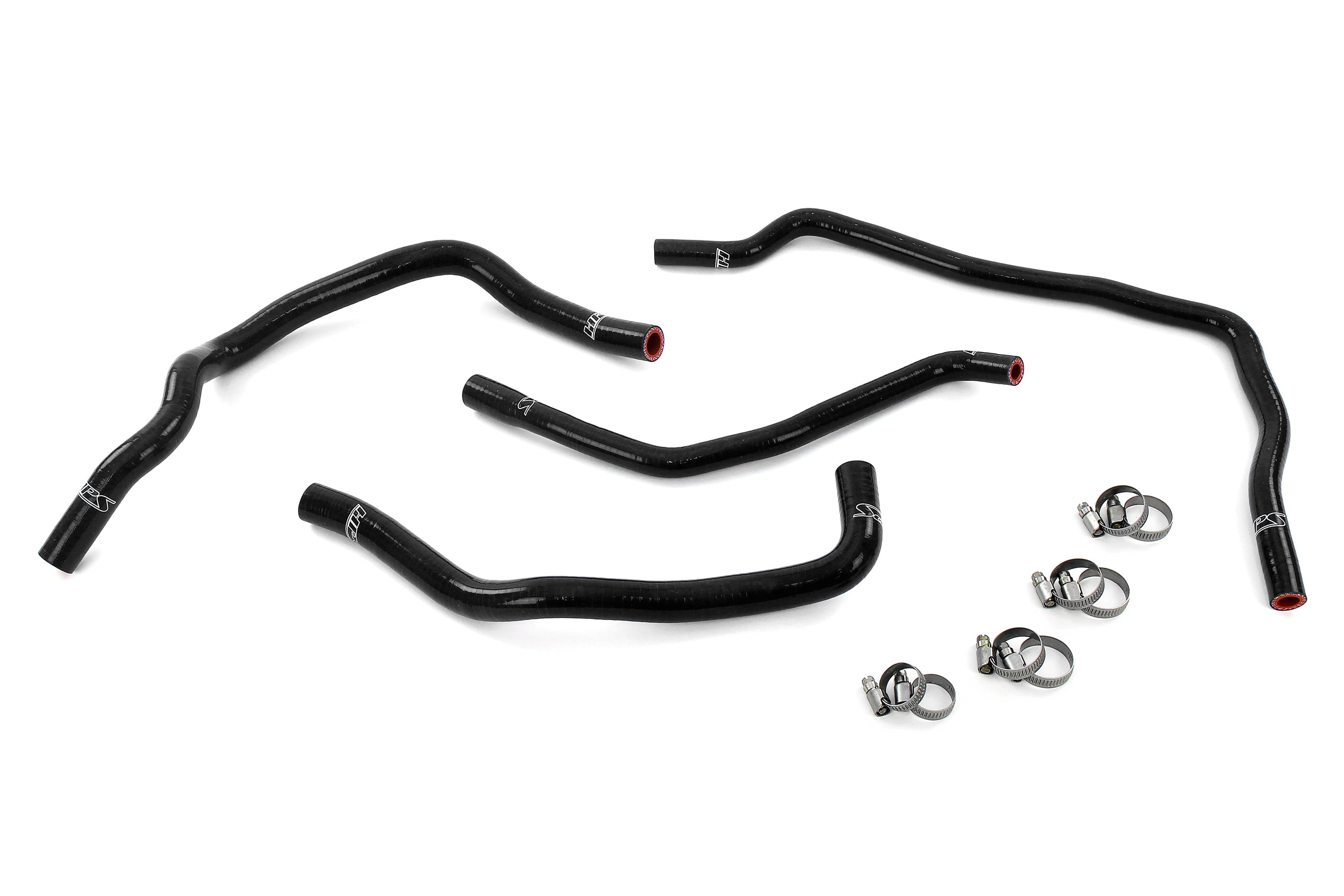 HPS Performance Hps Silicone Heater And Expansion Tank Coolant Hose Kit 57 2102 Blk Black - 57-2102-BLK
