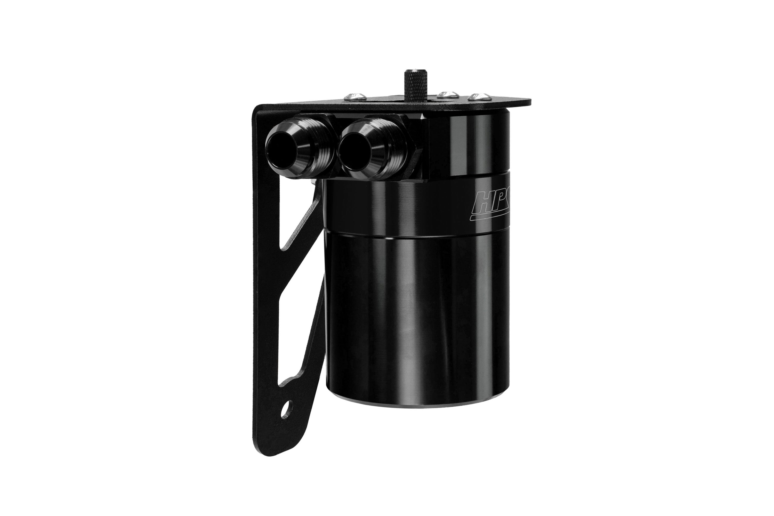 HPS Performance Oil Catch Can Kit 860-023WB, Black - 860-023WB